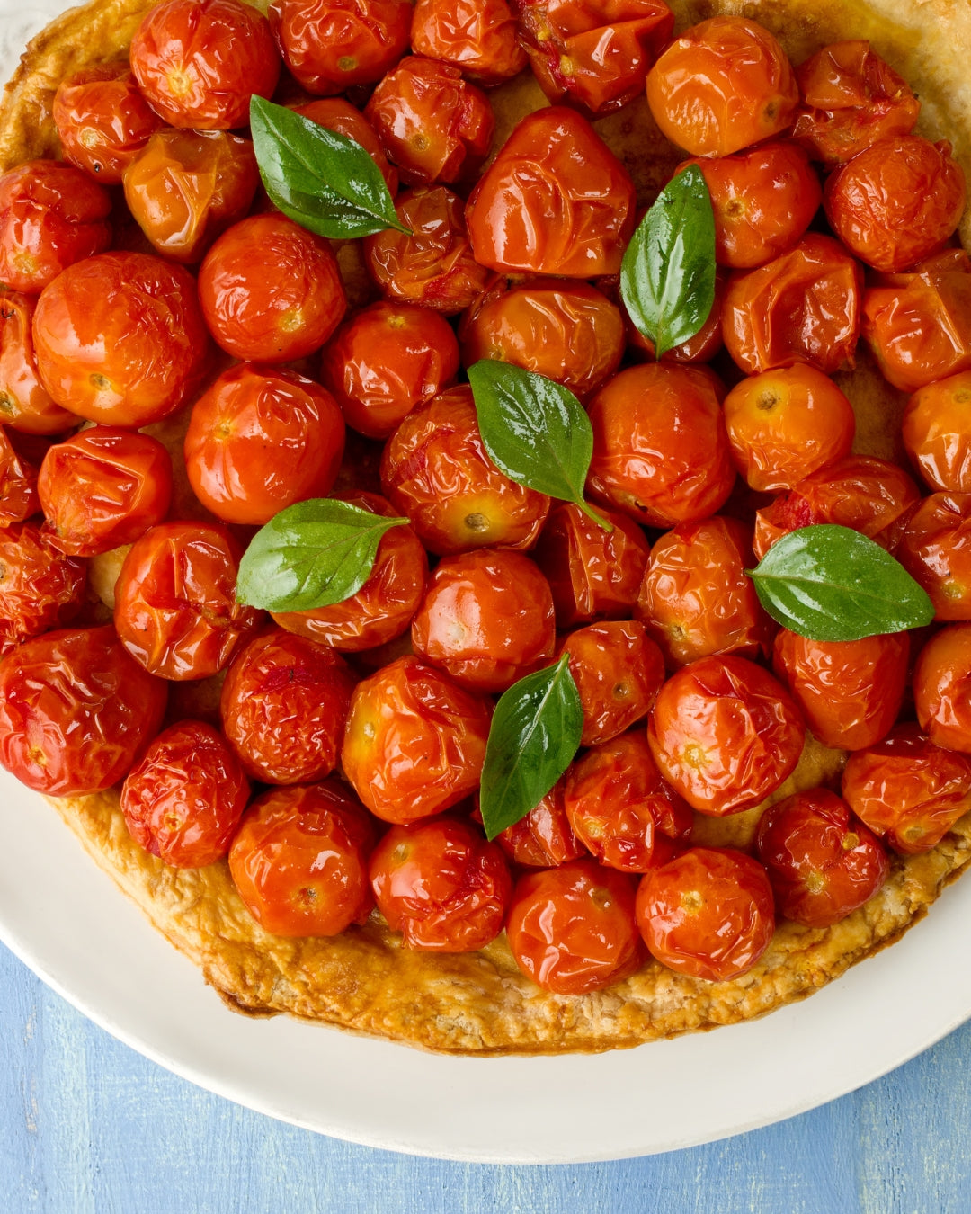 Tarte tatin à la tomate