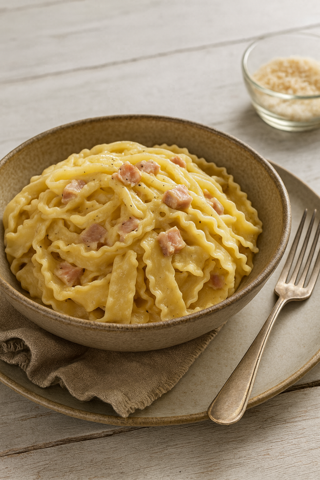 Pâtes à la carbonara