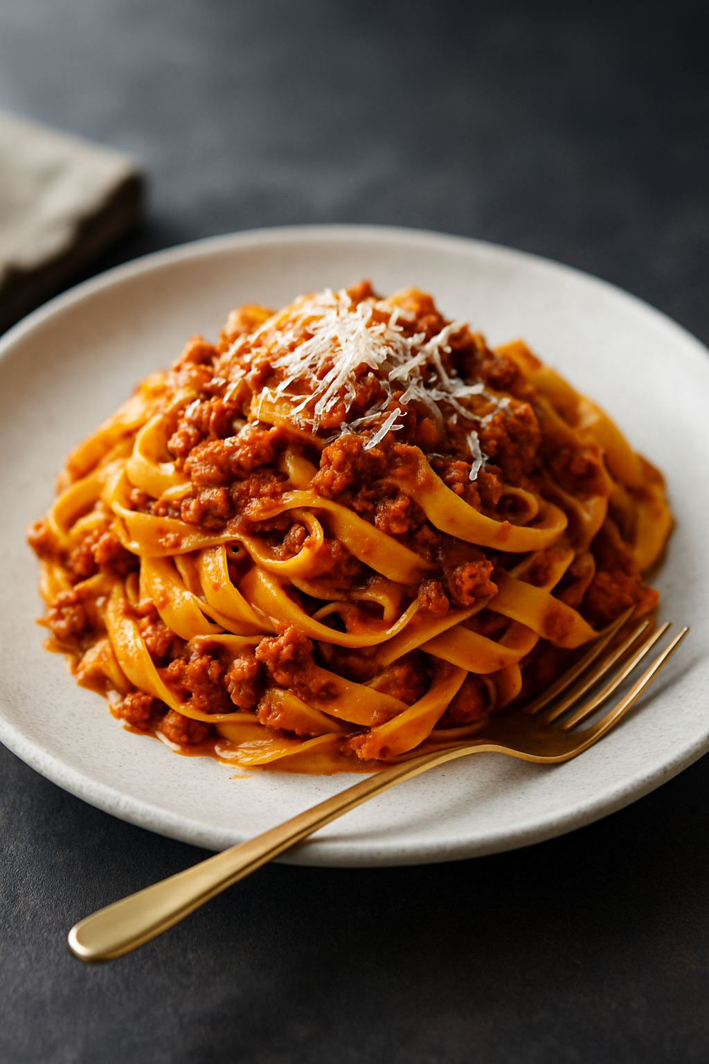 Pâtes à la bolognaise de Rullier