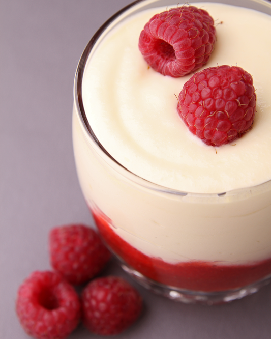Tiramisu breton aux framboises