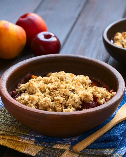 Crumble de nectarines