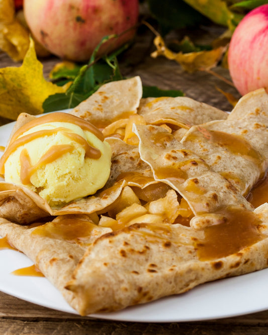 Crêpes prêtes à être dévorées