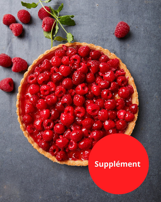 Tarte aux framboises