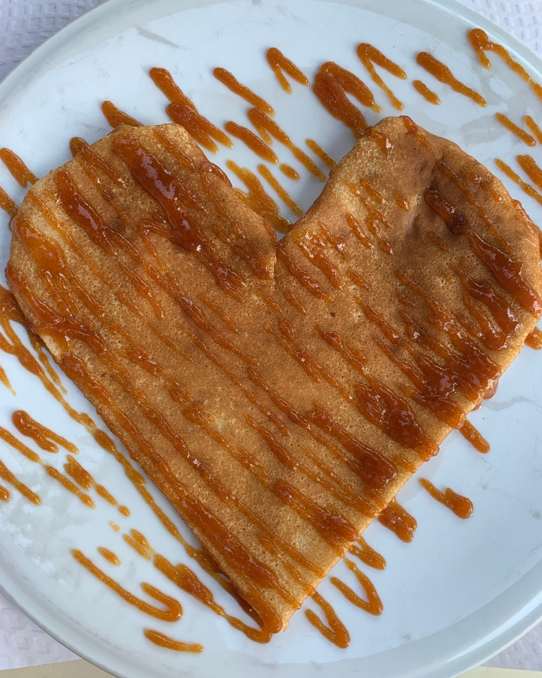 Crêpes prêtes à être dévorées