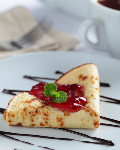 Crêpes prêtes à être dévorées