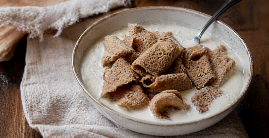 Galette sèche et son lait ribot