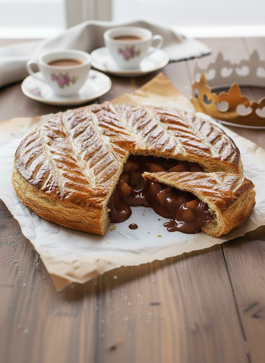 Galette des rois Choco-poires