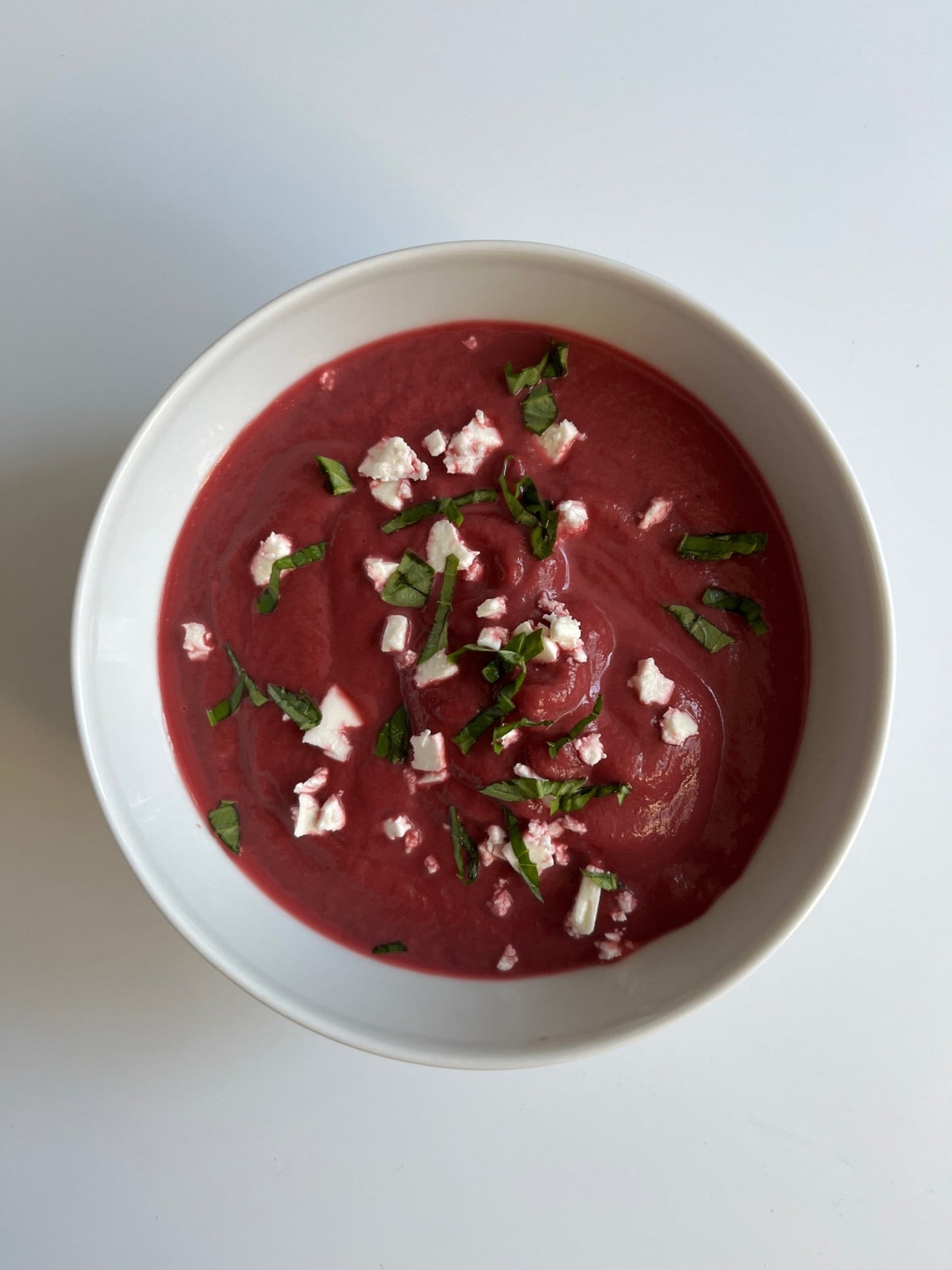 Beetroot velouté 