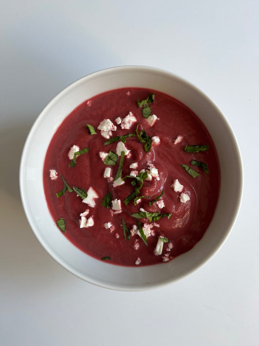 Beetroot velouté 