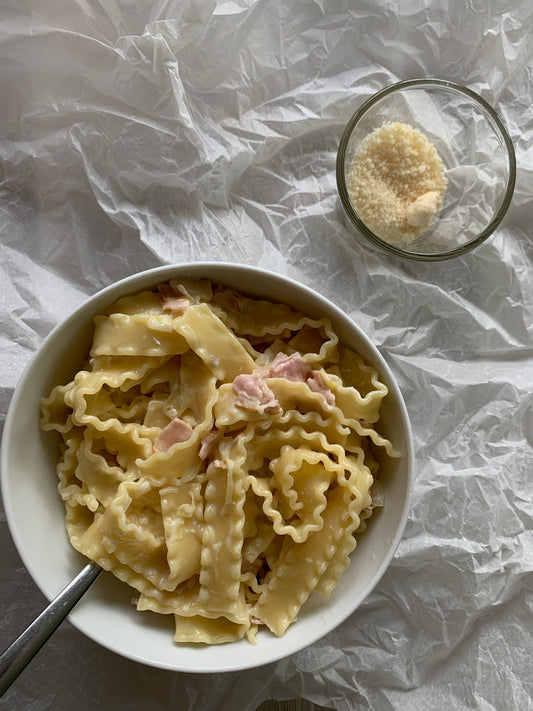 Pâte à la carbonara
