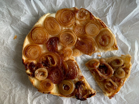 Tarte tatin aux oignons